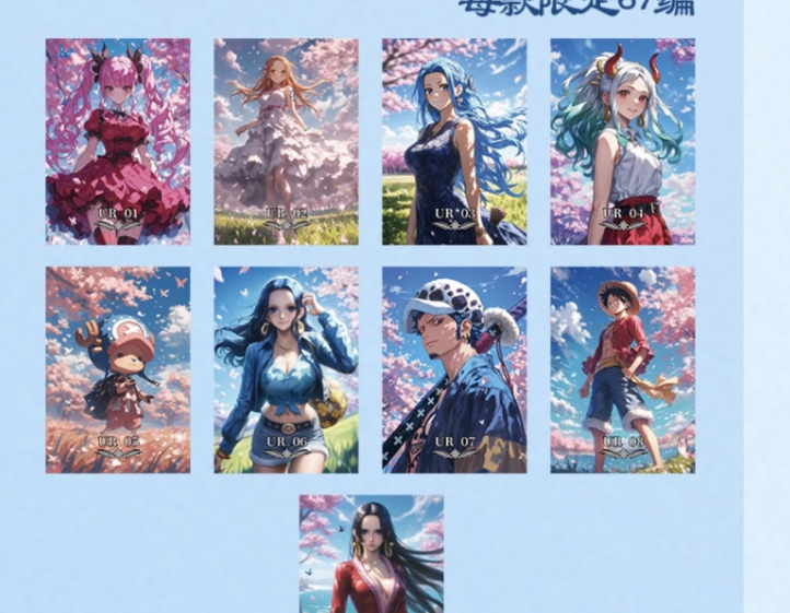 78-Zhi hua diamond card One Piece card collection card