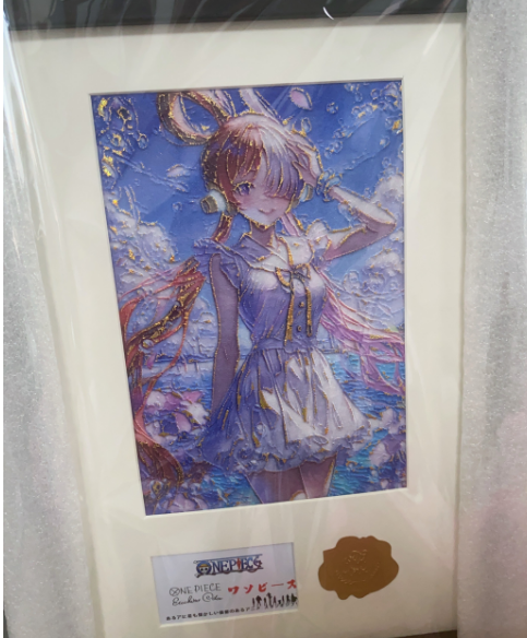 12 One Piece print hanging picture