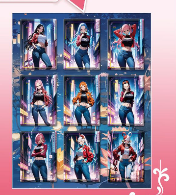 YUN Card OP Series Acrylic Card, Spicy Trading Card