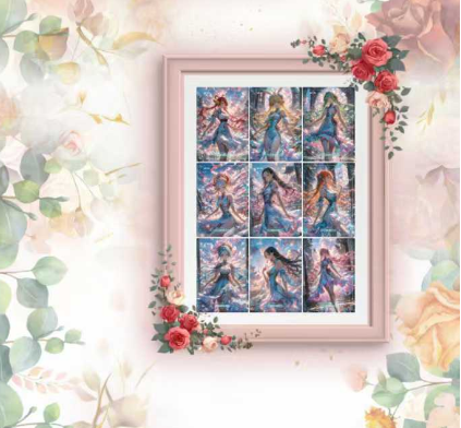 YIMO OP Acrylic Trading Cards