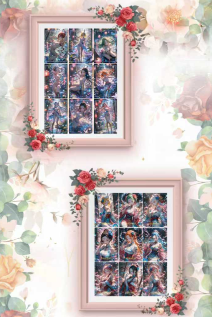 YIMO OP Acrylic Trading Cards