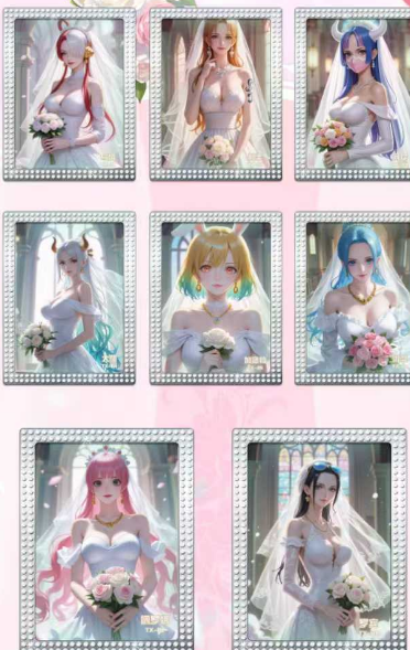 Ji yi Creative One Piece Collectible Cards