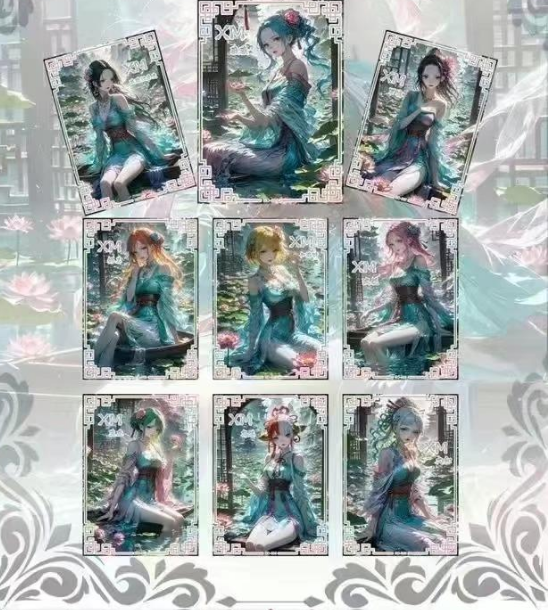 Runyu One PieceAcrylic Sandwich Diamond Card