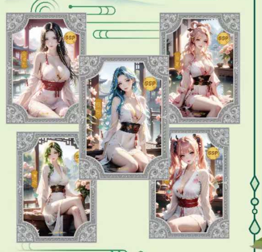 Diaochan One Piece Metal Trading Card