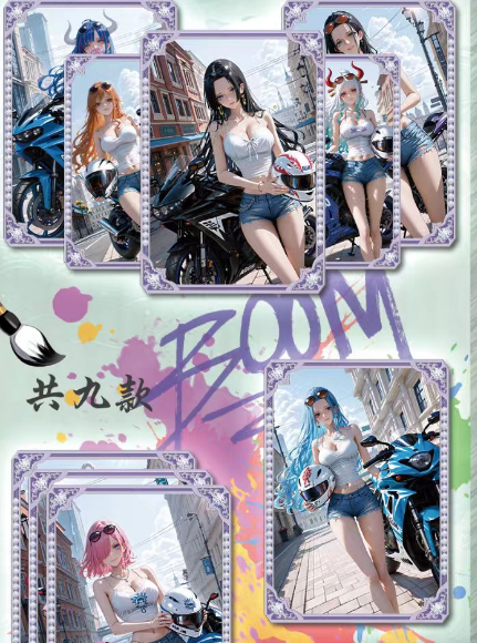 Ling lang O P Metal Collection Trading Cards