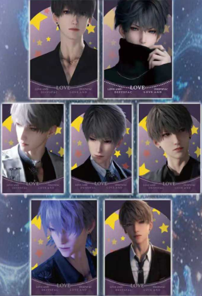 Wanka "Love and Deep Space" Tear Cards, 2 cards per pack.