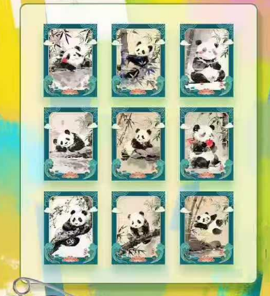 gaoyue Culture Panda Collection Card - Second Series