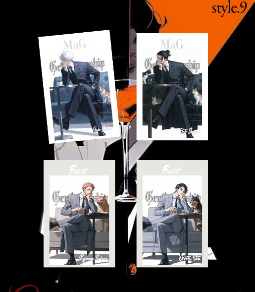 LIVE- LI KA Jujutsu Kaisen Acrylic Art Card Trading Card