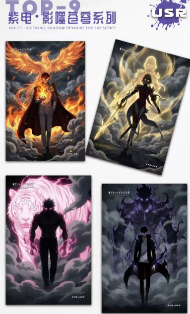 LIVE-P GU-Solo Leveling colored paper Trading Card