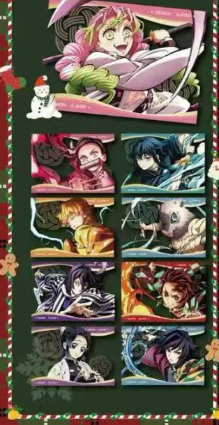 LIVE-XING JI Demon Slayer Acrylic Refrigerator Magnet