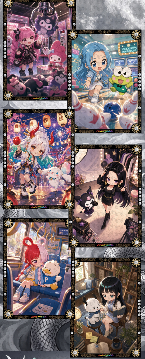 LIVE chang hai O P Metal Collection Trading Cards