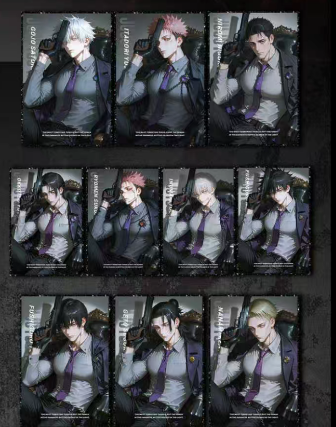 LIVE- xu nuan ji Jujutsu Kaisen Acrylic Art Card Trading Card