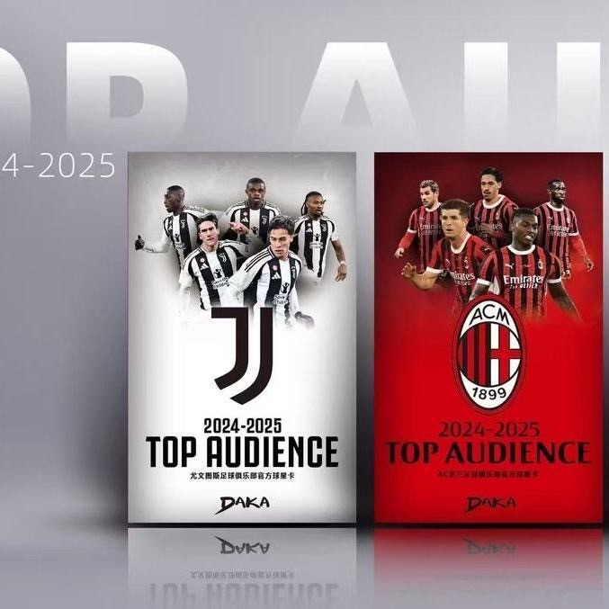 2024-25 Dhaka AC Milan Manchester City Juwen Mi Top Audience Team Box Star Card