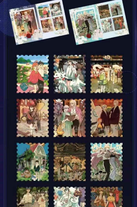 zhi meng Miyazaki Stamps and Postcards,collection card