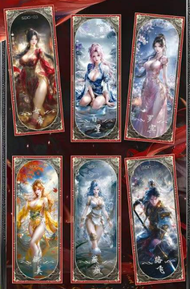 Zhaixing Series 2 One Piece Metal Trading Cards