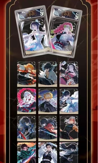 Mei gu Demon Slayer Trading Cards