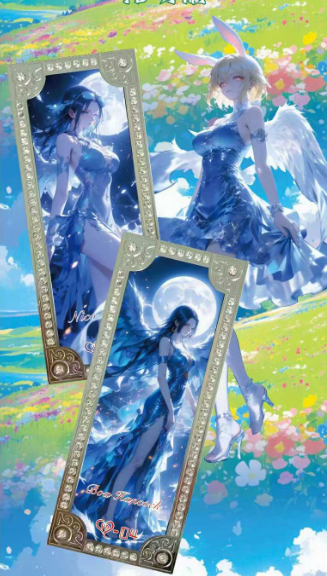 Xun meng One Piece Metal Ticket Stub Trading Cards
