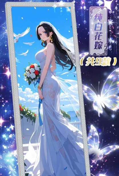 Qi lin Dream-Painting One Piece Metal Card
