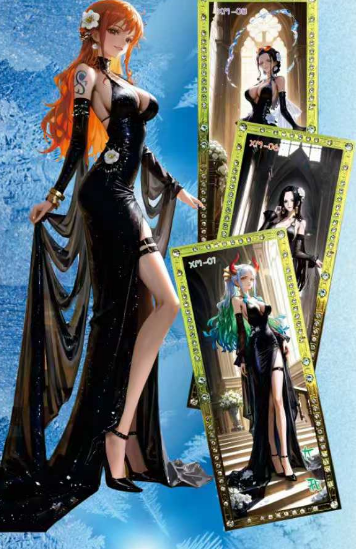 Xun meng One Piece Metal Ticket Stub Trading Cards