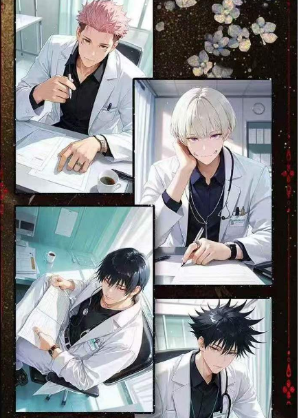 Song ge Jujutsu Kaisen Acrylic Art Card Trading Card