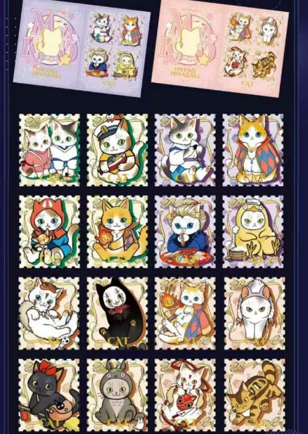 zhi meng Miyazaki Stamps and Postcards,collection card