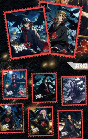 LIVE-panda Demon Slayer Metal Stamp-style Trading Card