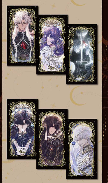 Qing hua Love and Deep Space Tarot Collectible Trading Cards
