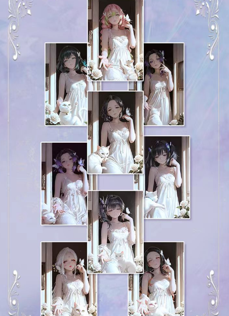 San xi/wu sha Demon Slayer Collection color paper
