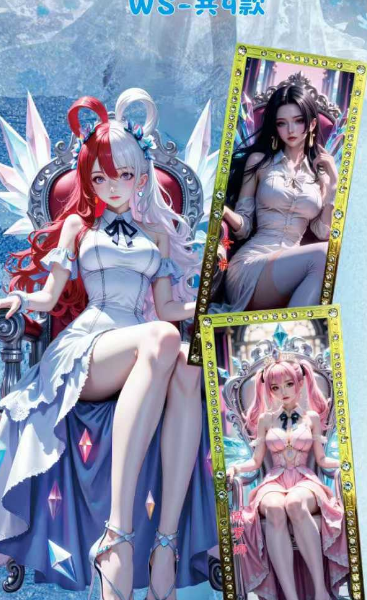 Xun meng One Piece Metal Ticket Stub Trading Cards