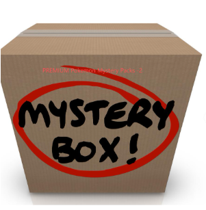 LIVE-Pokémon Random Mystery Box-2 Includes Card Packs Cards