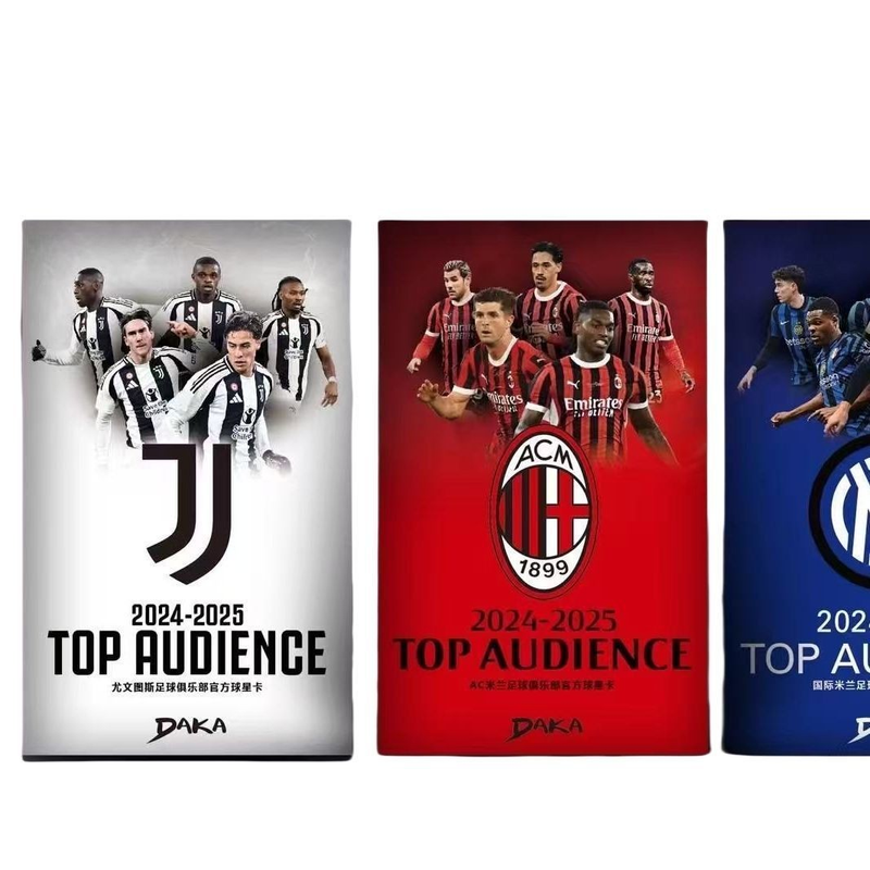 2024-25 Dhaka AC Milan Manchester City Juwen Mi Top Audience Team Box Star Card