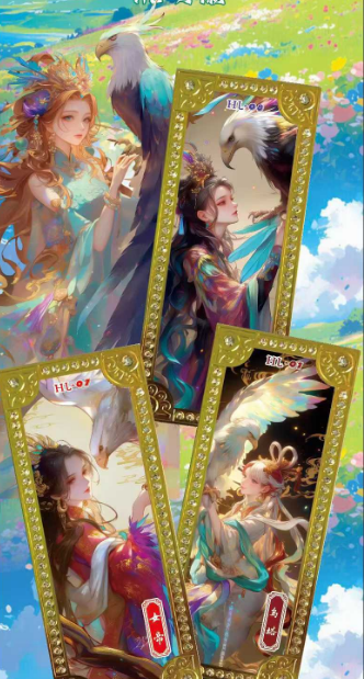 Xun meng One Piece Metal Ticket Stub Trading Cards