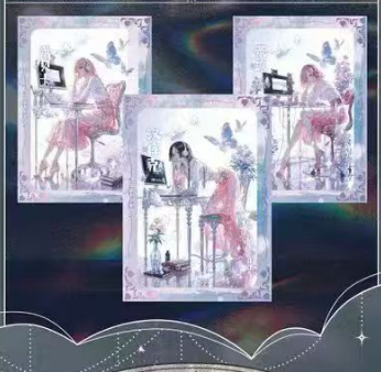 Xing mou lu One Piece Metal Trading Card