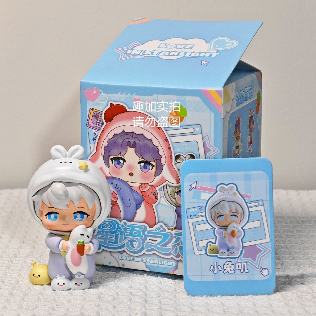 Blind Box Love and Deep Space Merchandise Figurine Qi Yu Qin Che Doll Anime Gift