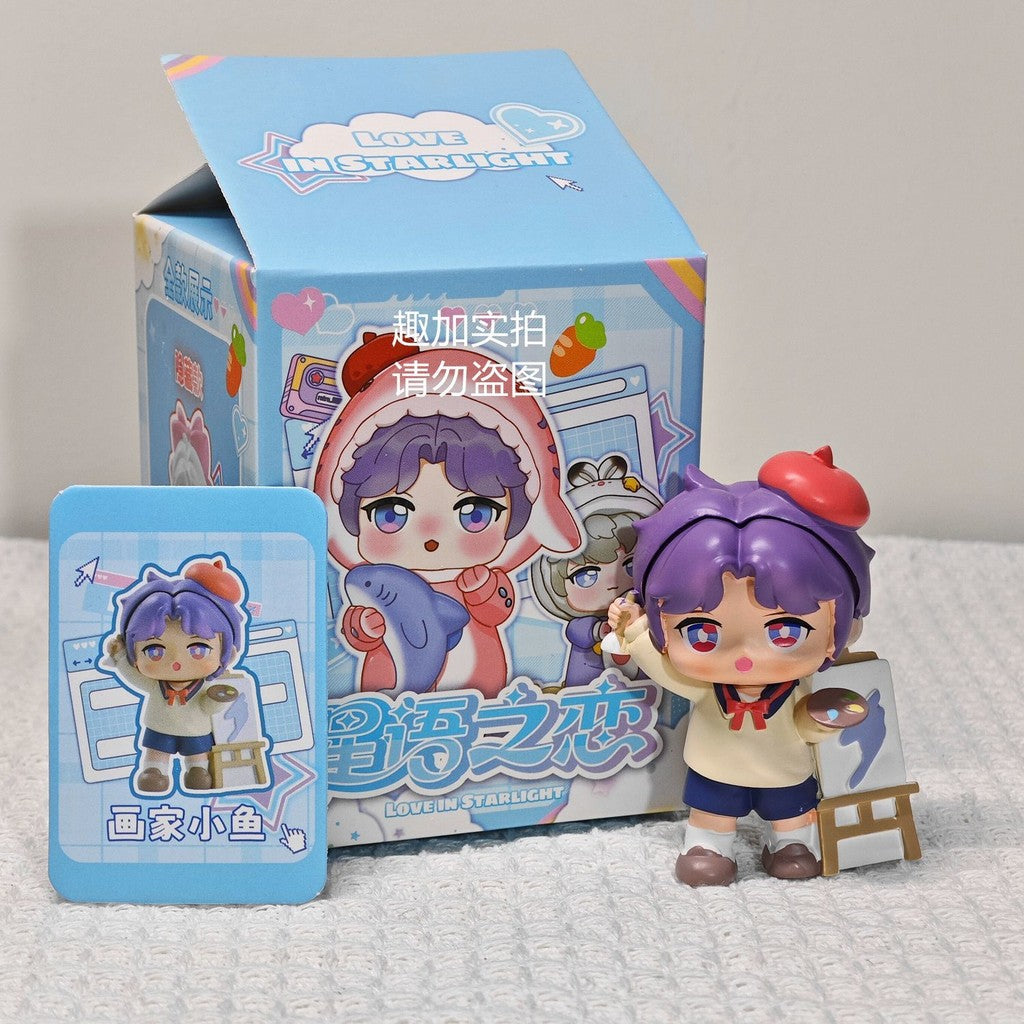 Blind Box Love and Deep Space Merchandise Figurine Qi Yu Qin Che Doll Anime Gift