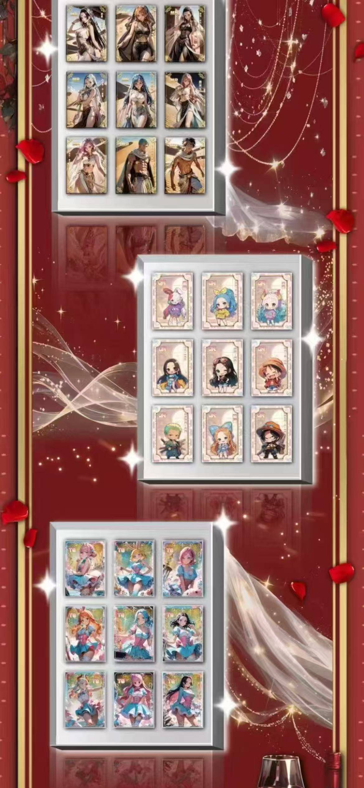 YU HUO ACRYLIC new series one Piece Card Card Game