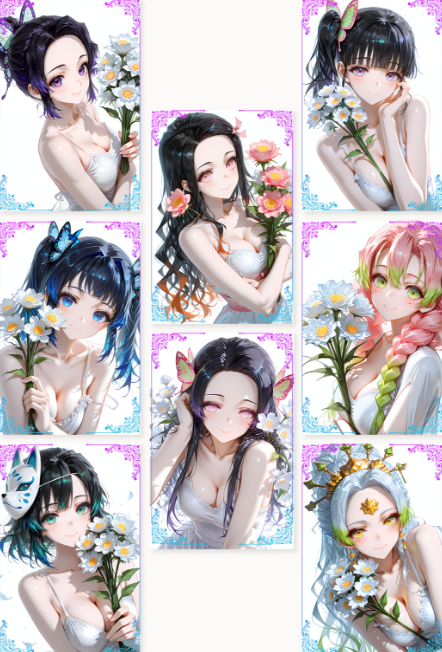 Qing yan Demon Slayer Acrylic colored paper