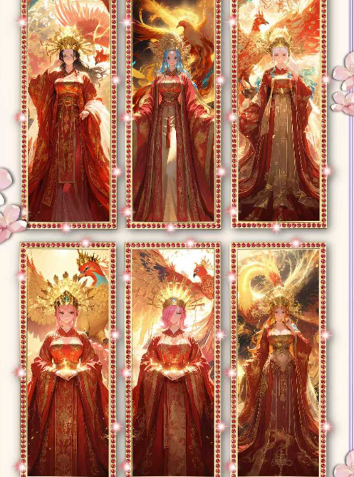LAI Card  (Flower-like Beauty) OP Series Acrylic Diamond Card, Trading Card