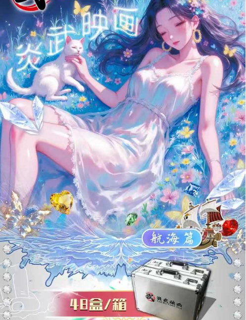 Yanwu One Piece Metal Enamel Acrylic Collectible Trading Card