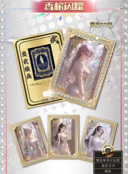 Yanwu One Piece Metal Enamel Acrylic Collectible Trading Card