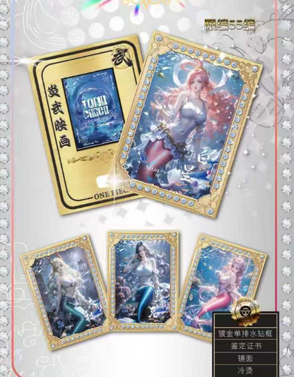 Yanwu One Piece Metal Enamel Acrylic Collectible Trading Card