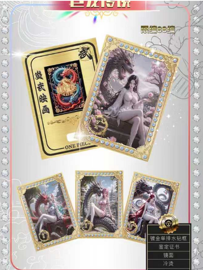 Yanwu One Piece Metal Enamel Acrylic Collectible Trading Card