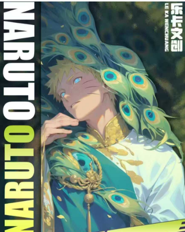 Leka Cultural The Naruto colored paper trading cards