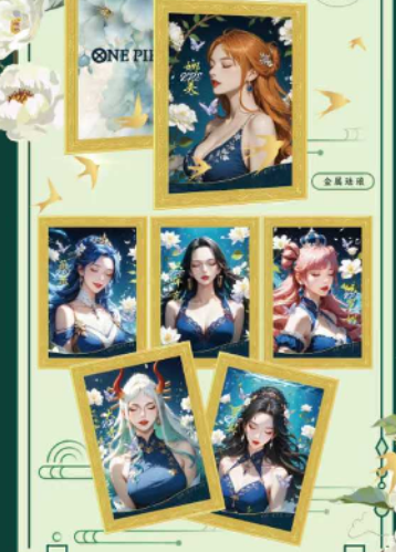 Diaochan One Piece Metal Trading Card