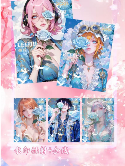 Ying hua  Cultural Creative One Piece Collectible Trading Cards