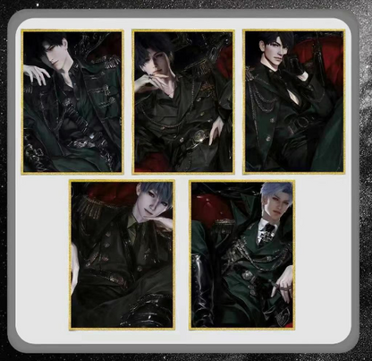 JYLove and Deep Space color paper Collect cards