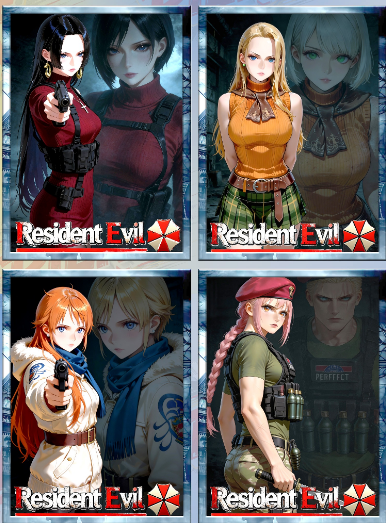 LIVE-wu ji -O P metal  Collection Trading Cards