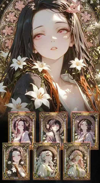 LIVE-,DI PING XIAN  Demon Slayer Metal Collection Trading Cards