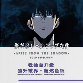 LIVE-P GU-Solo Leveling colored paper Trading Card