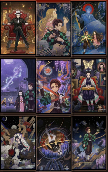 LIVE-P GU-Demon Slayer Acrylic colored paper